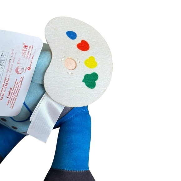 Licensed Bob Ross Character Plush Figure Doll Happy Little Painting Chill 13 In - Picture 4 of 12